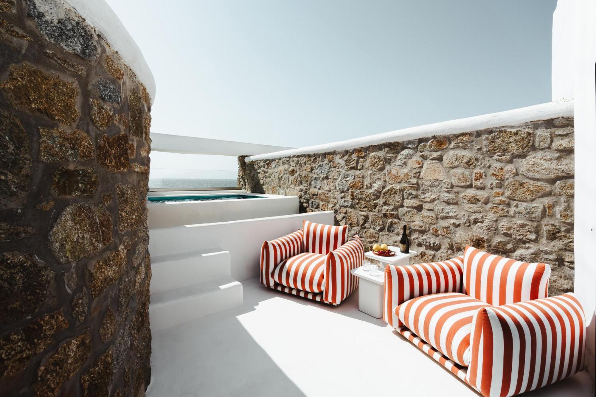 Отель Croco Mykonos Тоурлос Экстерьер фото