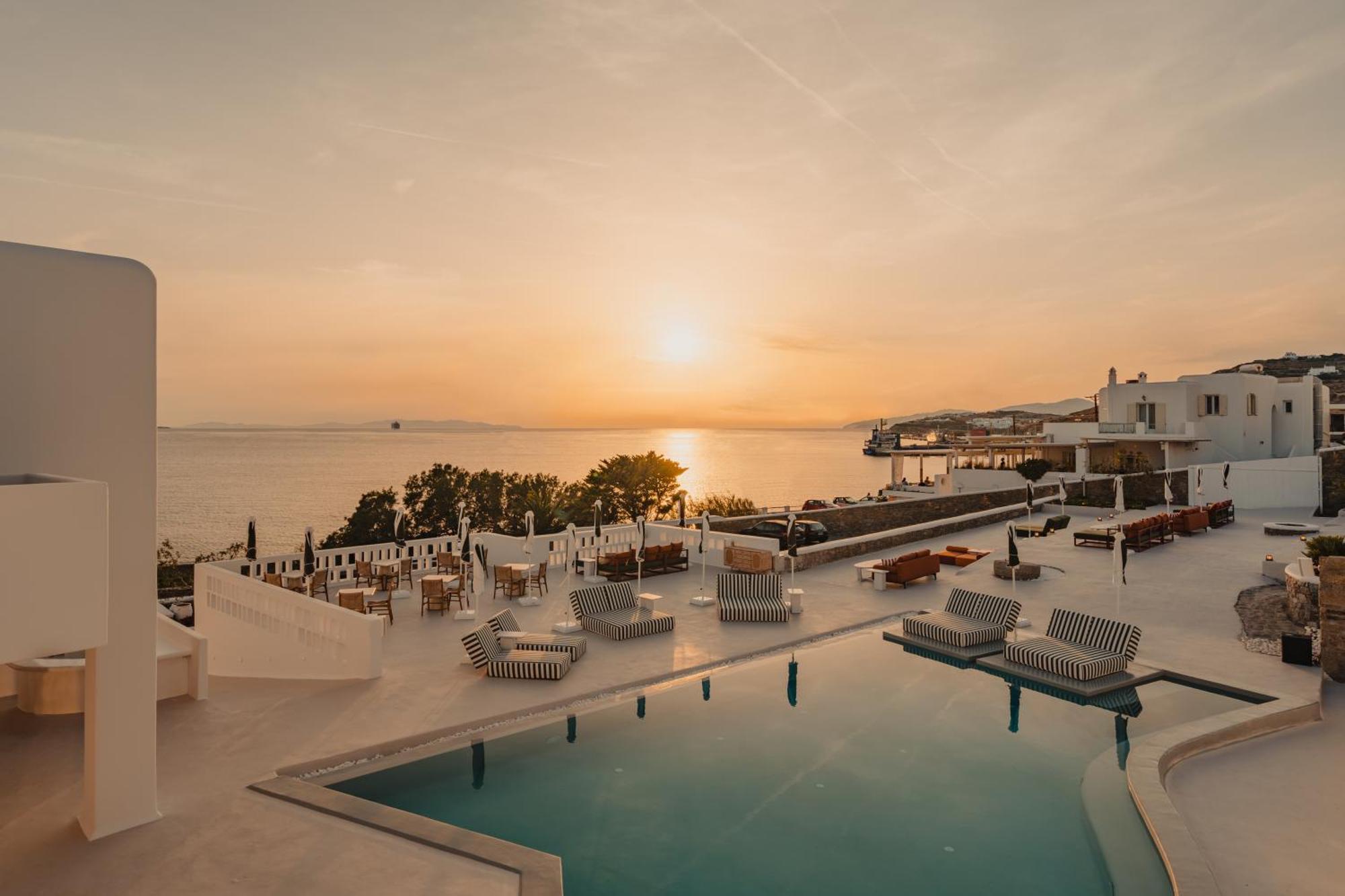 Отель Croco Mykonos Тоурлос Экстерьер фото