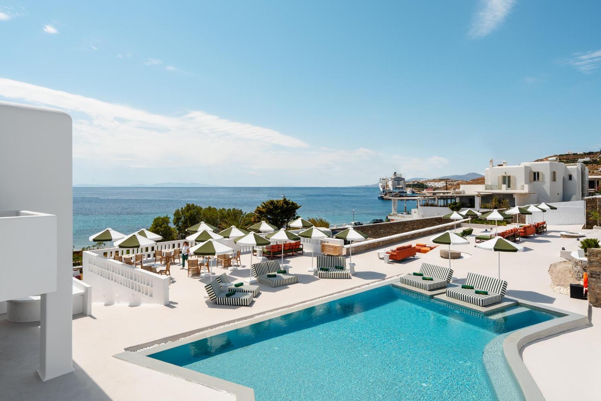 Отель Croco Mykonos Тоурлос Экстерьер фото