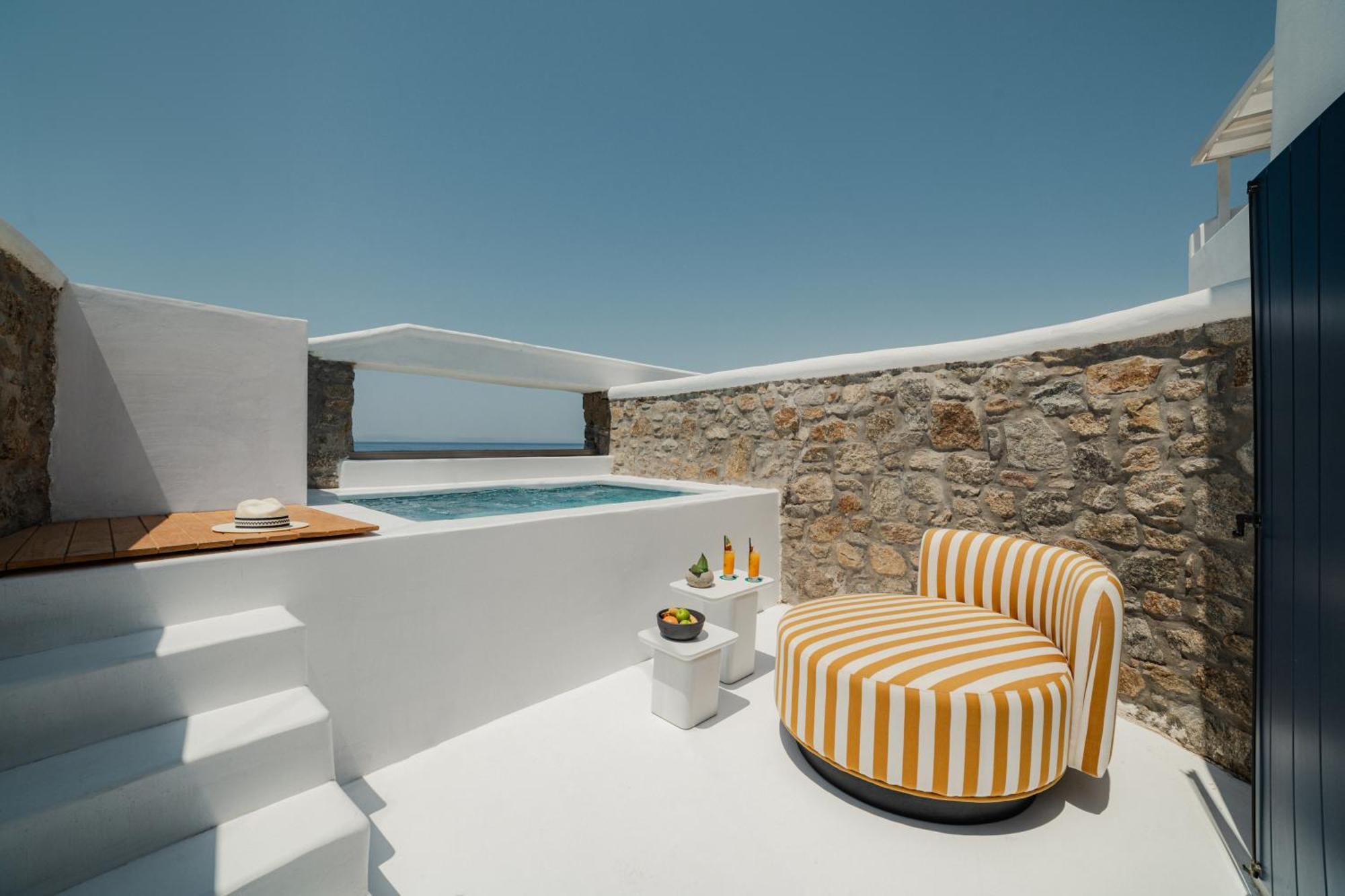 Отель Croco Mykonos Тоурлос Экстерьер фото