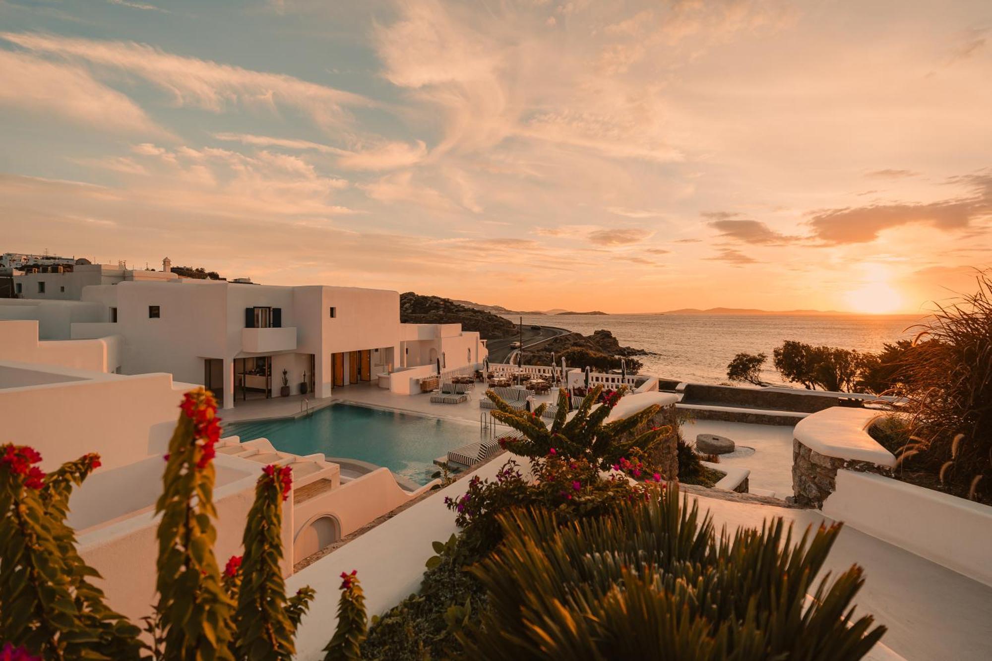 Отель Croco Mykonos Тоурлос Экстерьер фото