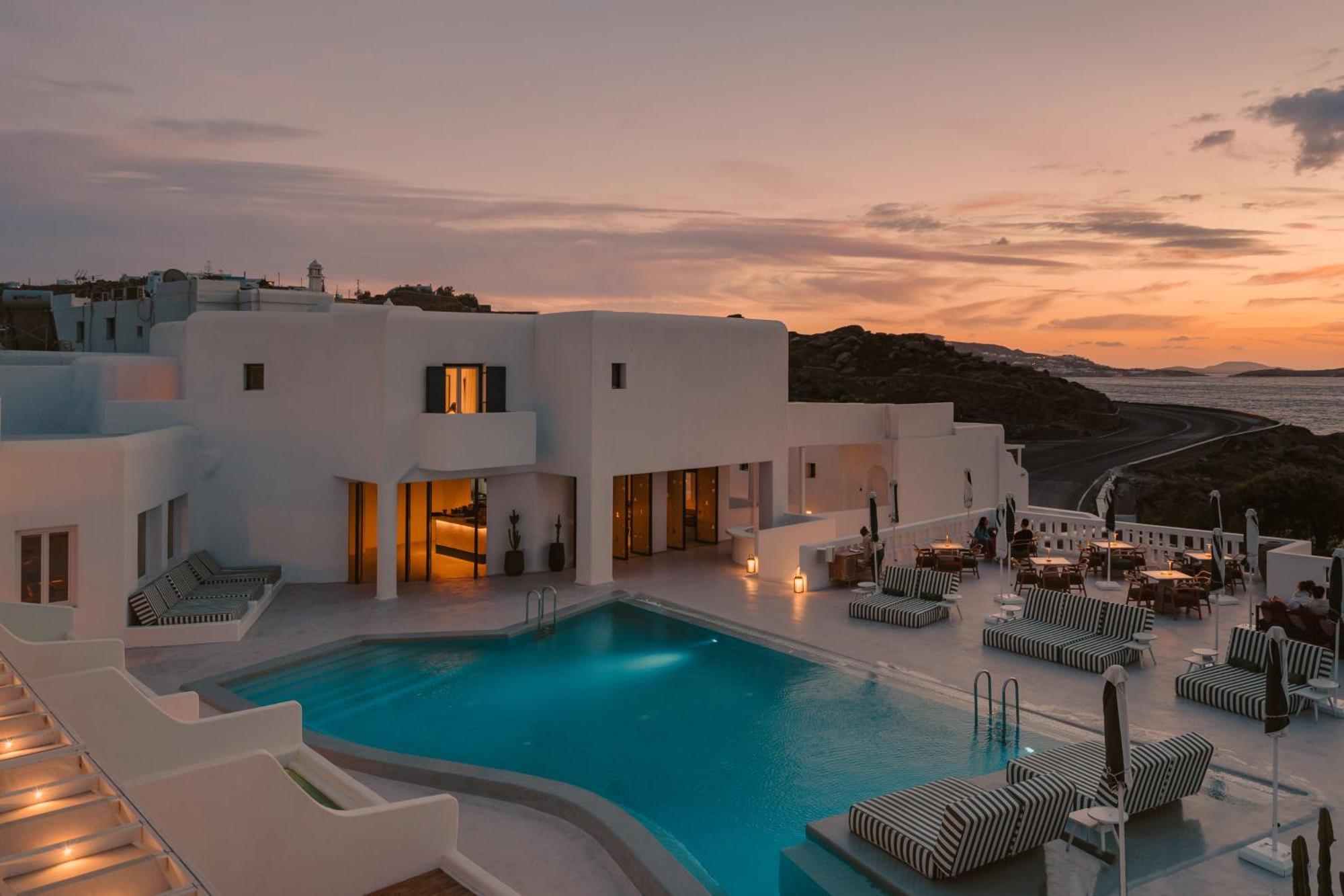 Отель Croco Mykonos Тоурлос Экстерьер фото